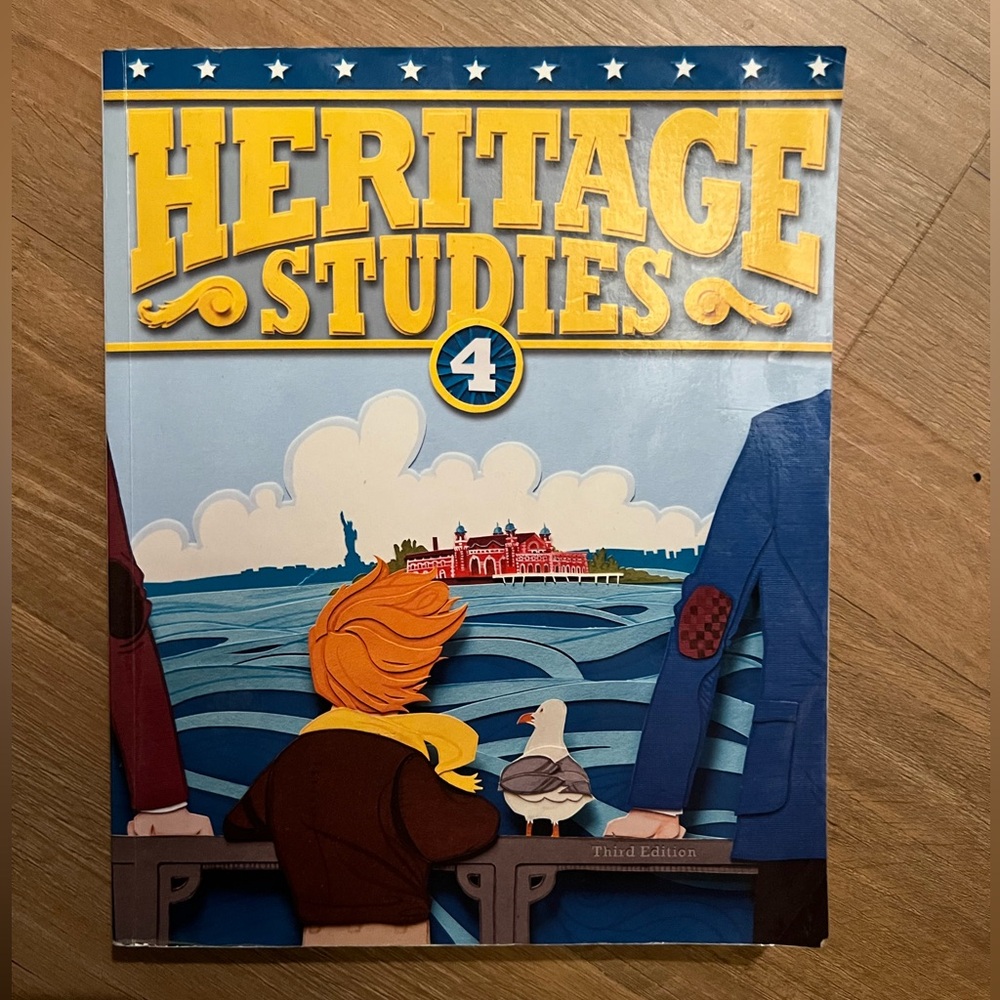 Used BJU Heritage Studies 4 third edition Student Textbook